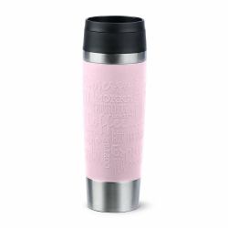 EMSA Travel Mug Classic Grande 500 ml Pink, Edelstahl 