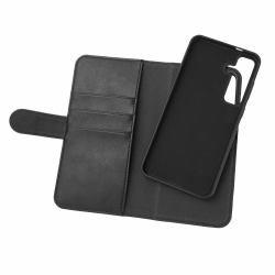 Essentials 3052149 Handy-Schutzhülle 17 cm [6.7"] Geldbörsenhülle Schwarz 
