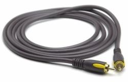 G&BL 2m RCA Composite-Video-Kabel Schwarz 