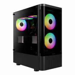 GAMDIAS TALOS E3 CG Computer-Gehäuse Midi Tower Schwarz 