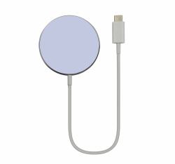 GRATEQ 84801 Ladegerät für Mobilgeräte Kopfhörer, Handy, Smartwatch Weiß USB Kabelloses Aufladen Drinnen 
