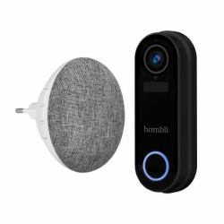 hombli Smart Doorbell Pack Black - Warranty: 24M