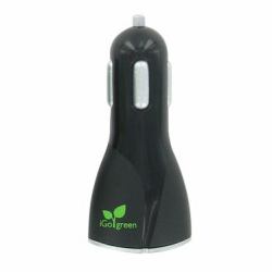 iGo USB Car Charger Digitalkamera, GPS, Kopfhörer, Handy, MP3, MP4, PDA Schwarz Drinnen, Draußen 