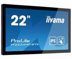 iiyama ProLite TF2234MC-B7X Computerbildschirm 54,6 cm [21.5"] 1920 x 1080 Pixel Full HD LED Touchscreen Multi-Nutzer Schwarz 