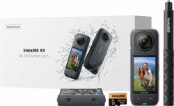 Insta360 X4 Adventure Bundle Actionsport-Kamera 72 MP 8K Ultra HD CMOS 25,4 / 2 mm [1 / 2"] WLAN 500 g 