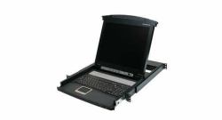 iogear GCL1800 Konsolenregal 43,2 cm [17"] Schwarz 