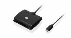 iogear GSR205 Smart-Card-Lesegerät Innenraum Schwarz USB 3.0 