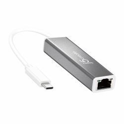 j5create JCE133G-N USB-C™ zu Gigabit Ethernet Adapter 