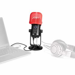 Joby JB01775-BWW Mikrofon Schwarz, Rot Studio-Mikrofon 