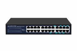 Lanview LVN-1U-24PORT-1G Netzwerk-Switch Unmanaged Gigabit Ethernet [10/100/1000] 