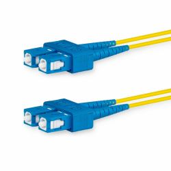 Lanview LVO231377 InfiniBand/Glasfaserkabel 1 m 2x SC Gelb 