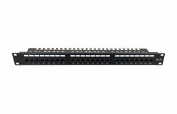 lanview Cat5E 1U 24 Port Patch Panel - U/UTP LSA - Warranty: 60M
