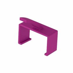 Lanview Clips for Slim & Bendable Series 20 pcs Purple Violett Kunststoff 150 mm 20 Stück[e] 