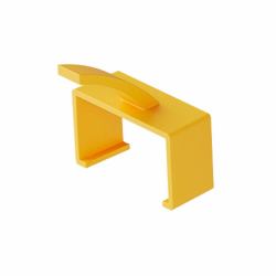 Lanview Clips for Slim & Bendable Series 20 pcs Yellow Gelb Kunststoff 150 mm 20 Stück[e] 