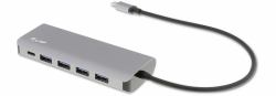 LMP 22366 Schnittstellen-Hub USB 3.2 Gen 1 [3.1 Gen 1] Type-C 5000 Mbit/s Silber 
