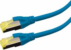 logon premium PATCH CABLE CAT6A S/FTP - PREMIUM LSOH - 1M BLUE - Warranty: 24M