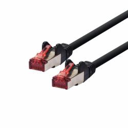 logon professional PATCH CABLE S/FTP PIMF 15M - - CAT6 - BLACK - Warranty: 24M