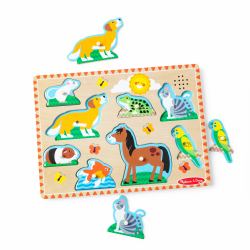 Melissa & Doug 50217 Farbpuzzle Tiere 