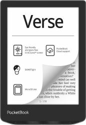 pocket uk PocketBook Verse eBook-Reader 8 GB WLAN Schwarz, Silber 