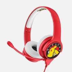 pokemon OTL Technologies Pokémon Pikachu Kopfhörer Kabelgebunden Kopfband Gaming Rot, Weiß 