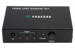 Prokord HSWUH0301 Video-Switch HDMI 