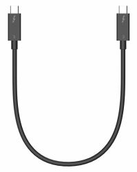 Prokord T3CC-08 Thunderbolt-Kabel 0,8 m 40 Gbit/s Schwarz 