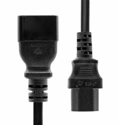 ProXtend PC-C13C20-0005 Stromkabel Schwarz 0,5 m C13-Koppler C20-Koppler 