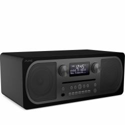 pure acoustics Pure Evoke C-D6 Digital 20 W DAB, DAB+, FM Schwarz 