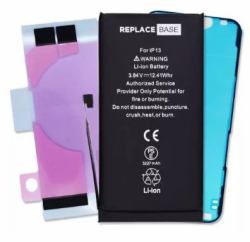 ReplaceBase RBSKU18625 Handy-Ersatzteil Akku Schwarz 