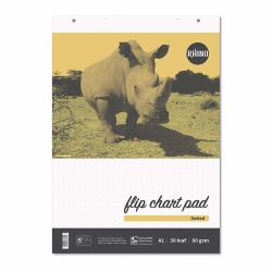 RHINO REDFC-2 Flipchart 600 x 850 mm Schwarz, Weiß, Orange 