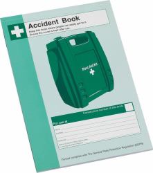safety first aid gro Accident Book A5 DPA Compliant