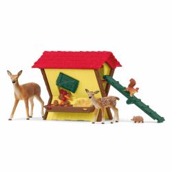 schleich FARM WORLD Fütterung der Waldtiere - 42658 