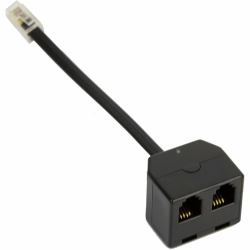 Jabra Modular [RJ] Plug Splitter (DOUBLE JACK/PARALLEL Y CABLE - .)