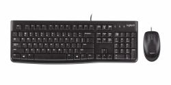 Logitech MK120 (OEM Logitech Desktop MK120 Keyboard Mouse included USB Qwerty English Black)