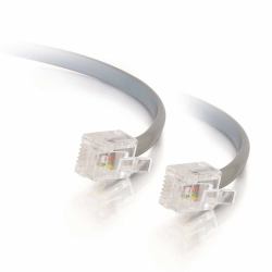 C2G 10m RJ11 6P4C Straight Modular Cable signal cable Grey (C2G 10m RJ11 6P4C Straight Modular Cable signal cable Grey)