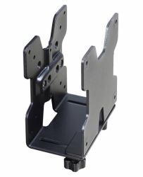 Ergotron 80-107-200 PC-Halterung Tischmontierte CPU-Halterung Schwarz (Ergotron Thin Client Mount - Mounting kit [holder, mounting hardware, strap] for personal computer - black - pole mount - for ...