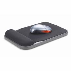 Kensington Height Adjustable Gel Mouse Pad Black (HEIGHT ADJ. GEL MOUSE WRIST PILLOW B)