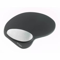 Kensington Memory Gel Mouse Pad with Integral Wrist Rest Black (Kensington 62404 Gel Mouse Pad with Wrist Rest Black)