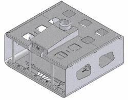 Unicol PGM Projektortasche Schwarz (GUARDBOX ANTI-THEFT ENCLOSURE - 49W X 18H X 42D)