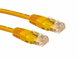 Cables Direct 4m Cat5e Netzwerkkabel Gelb U/UTP [UTP] (CDL 4m Cat5e Cbl - Yellow 26AWG)