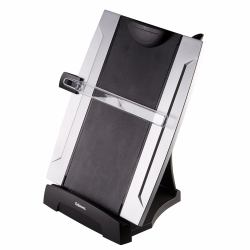 Fellowes 8033201 Dokumentenhalter Kunststoff Schwarz, Silber (Fellowes 8033201 Office Suites Desktop Copy Holder)