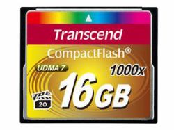 Transcend CompactFlash Card 1000x 16GB Kompaktflash MLC 