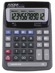 Aurora DT85V calculator Desktop Basic Black (Aurora DT85V Desk Calculator)