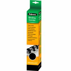 Fellowes 5330702 folder binding accessory (Fellowes 5330702 8mm Black Comb 25pk)
