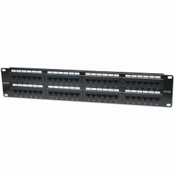 Intellinet 48-Port Cat5e Patchpanel, UTP, 19", 2 HE (CAT5E PATCH PANEL 48-PORT UTP- - 2U UNSHIELDED)