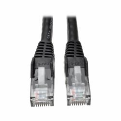 Tripp Lite N201-010-BK Cat6 Gigabit hakenloses, anvulkanisiertes [UTP] Ethernet-Kabel [RJ45 Steck...
