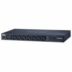 ATEN PE6208G Stromverteilereinheit [PDU] 8 AC-Ausgänge 1U Schwarz (ATEN PE6208 - Power distribution unit [rack-mountable] - 3.84 kW - Ethernet 10/100 - input: IEC 60320 C20 - output connectors: 8)
