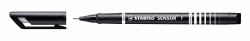 STABILO SENSOR fine Fineliner Fein Schwarz 1 Stück[e] (Stabilo SENSOR Fine Black [10])