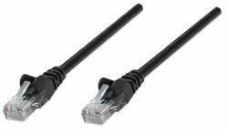 Intellinet 320740 Netzwerkkabel Schwarz 1 m Cat5e U/UTP [UTP] (NETWORK CABLE CAT5E CCA 1M- - BLACK U/UTP SNAGLESS/BOOTED)