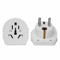 Microconnect PETRAVEL15 Netzstecker-Adapter Universal Weiß (Universal adapter - World travel adapter to Eu. - Warranty: 300M)